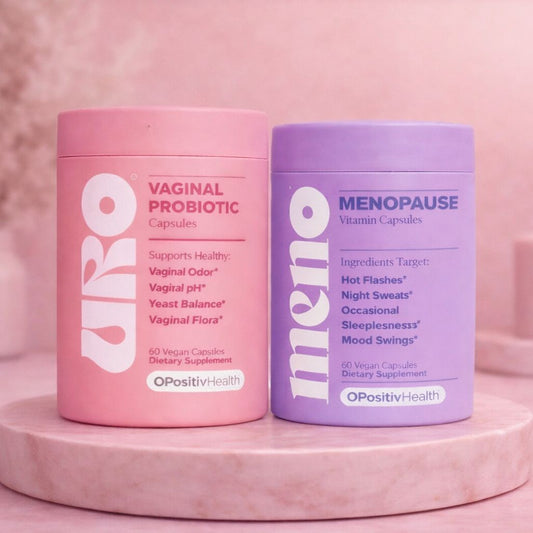 Combo URO Probiótico Vaginal + Meno Menopause: Cuidado Íntimo y Equilibrio Hormonal para la Mujer en Colombia
